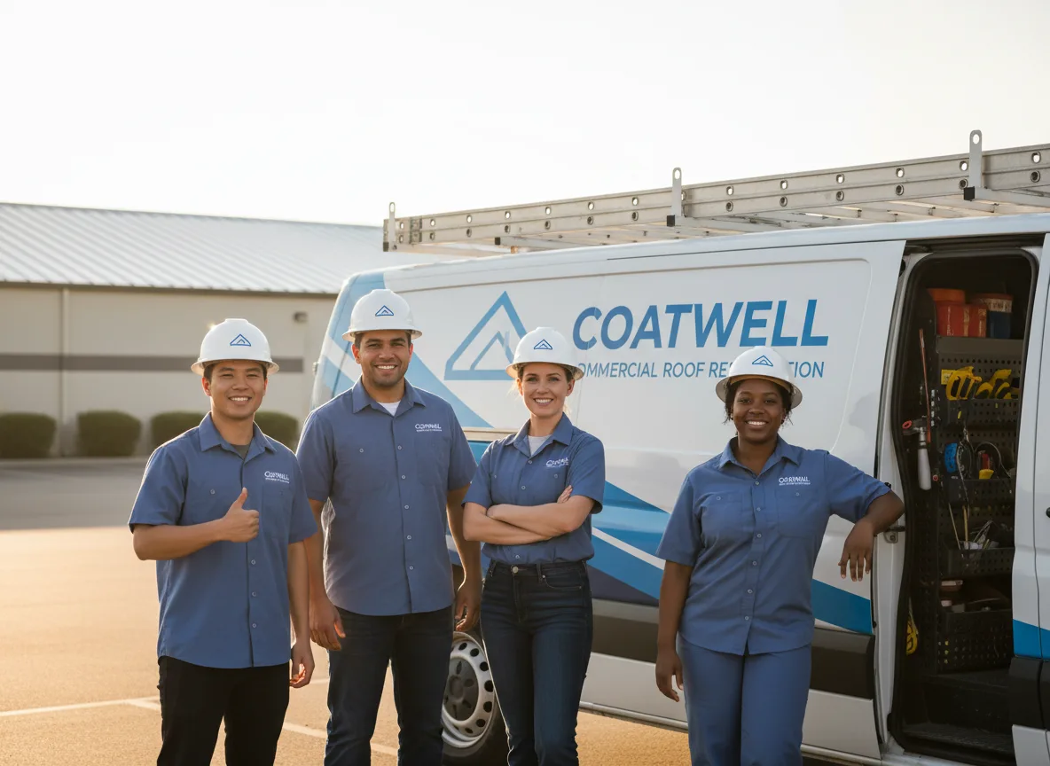 Commercial roof coating company in Mont Belvieu, TX